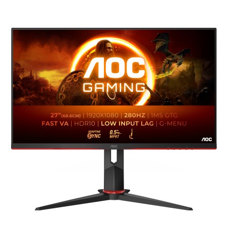 AOC Gaming 27G2ZN3/BK 27" Full HD 280Hz Pivot Monitor - Ultimate Gaming Experience!